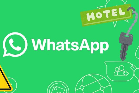 Truffa WhatsApp degli hotel: occhio al messaggio sulla prenotazione