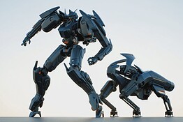 Robot Transformer dalla Cina: cammina su 2 gambe e si trasforma in quadrupede
