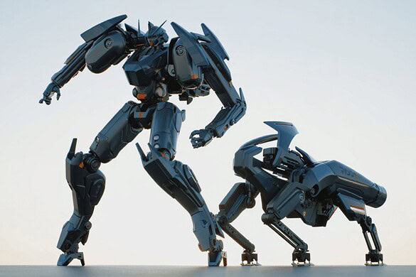 Robot Transformer dalla Cina: cammina su 2 gambe e si trasforma in quadrupede