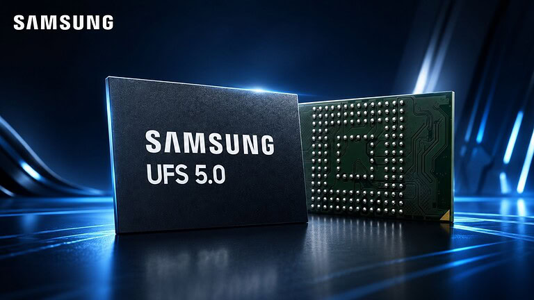 Samsung UFS 5.0, le memorie più veloci di sempre per l'AI sugli smartphone