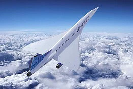 United Airlines testa il volo supersonico: New York-Francoforte in 4 ore