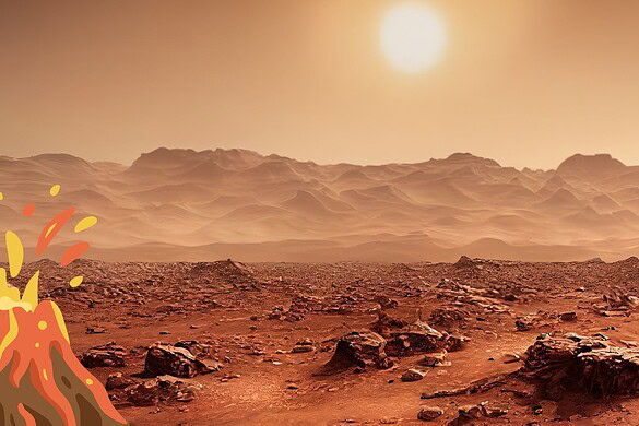 Marte, scoperti vulcani nascosti sotto la crosta: una storia simile alla Terra