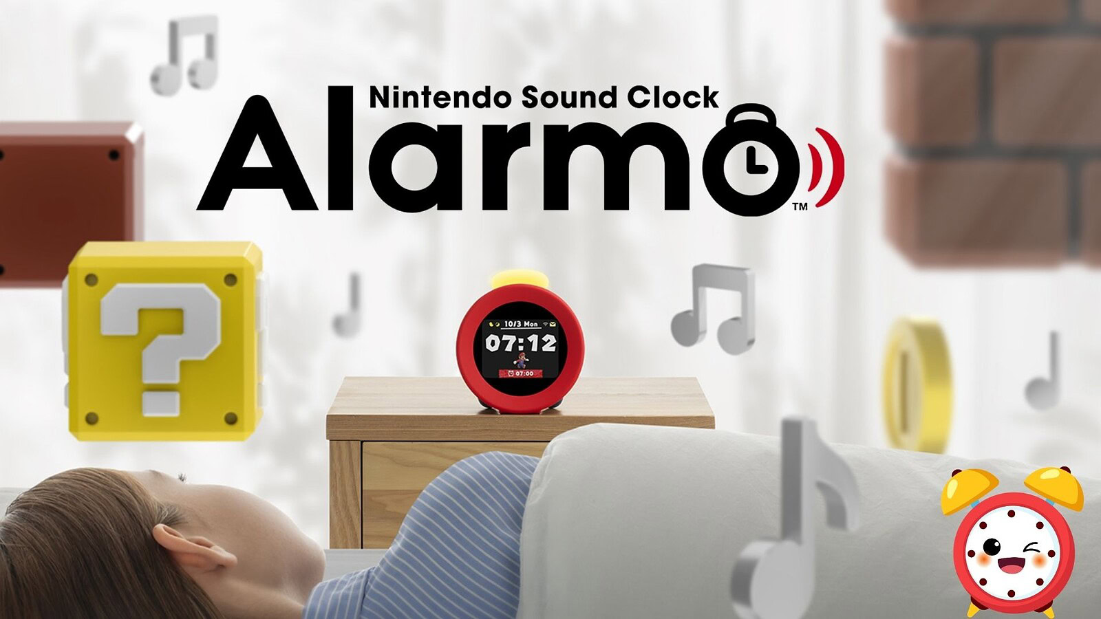Nintendo Alarmo: la sveglia che trasforma il risveglio in un videogioco
