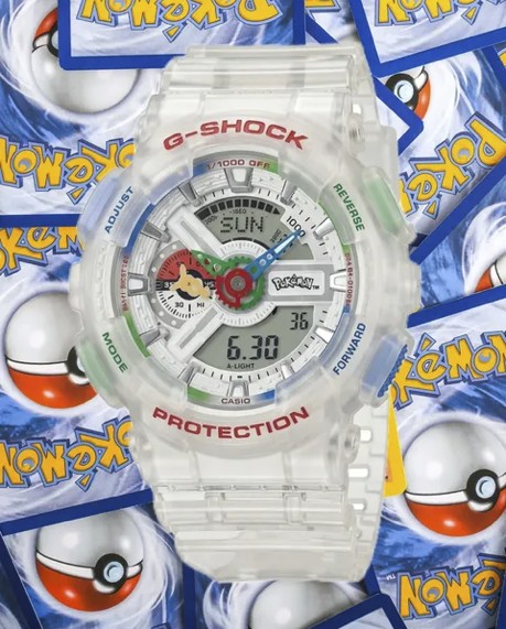 G-Shock Pokémon Casio G-Shock x Pokémon: il nuovo orologio che farà impazzire i collezionisti