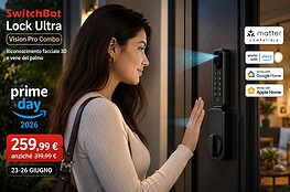 SwitchBot Lock Ultra Vision Pro Combo in offerta Prime Day 2026