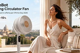 SwitchBot Standing Circulator Fan in offerta per il Prime Day 2026