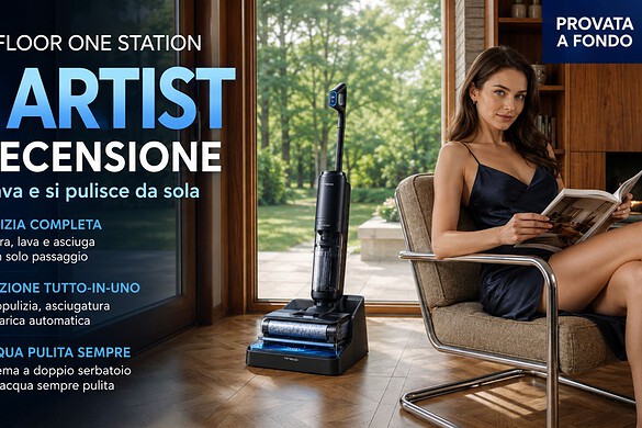 Tineco FLOOR ONE STATION S9 Artist: la lavapavimenti premium che pulisce da paura – Recensione