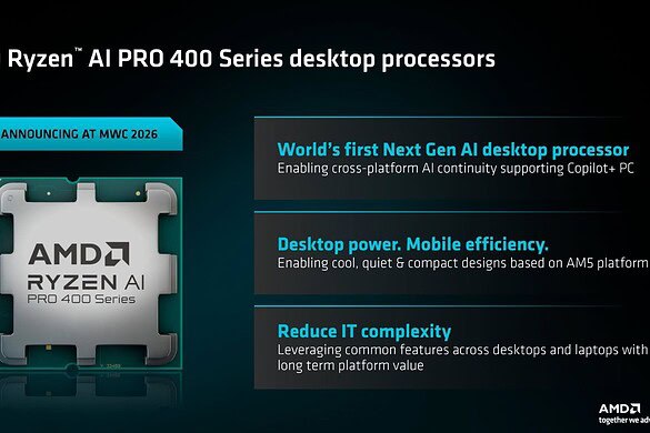 AMD Ryzen AI PRO 400 e il primo chip 3D V-Cache PRO in arrivo entro la fine del 2026