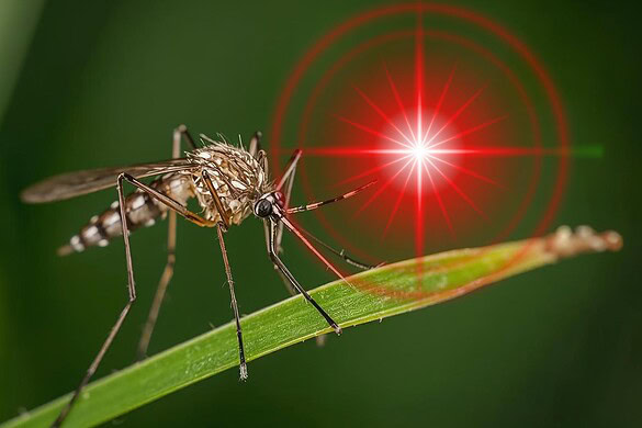 Un laser con l’AI per uccidere le zanzare: il killer definitivo