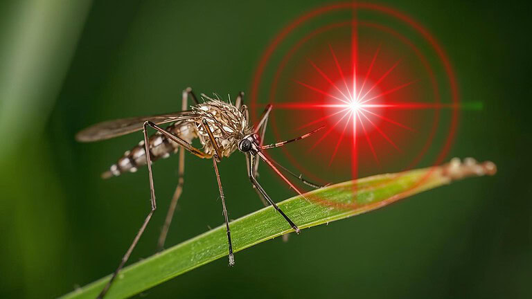 Un laser con l'AI per uccidere le zanzare: il killer definitivo
