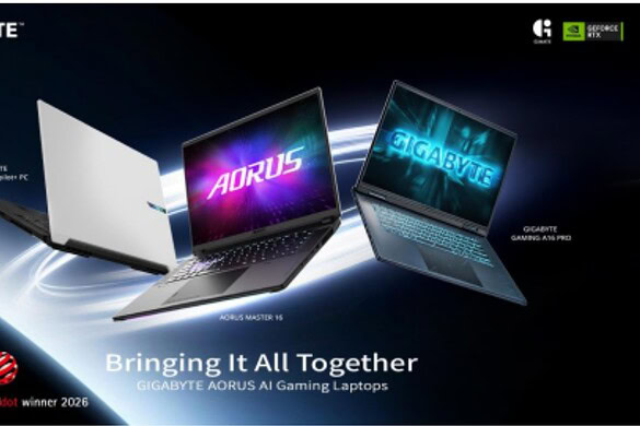 GIGABYTE al Computex 2026 con AORUS MASTER 16 e GiMATE AI