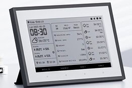 SwitchBot lancia la stazione meteo E-Ink che centralizza casa e aria