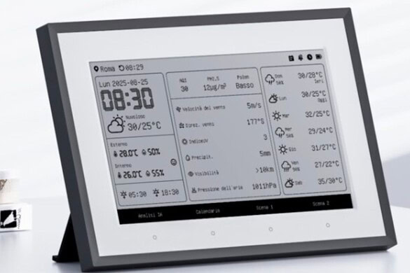 SwitchBot lancia la stazione meteo E-Ink che centralizza casa e aria