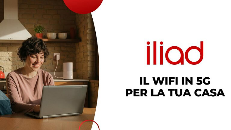 iliad lancia 5G BOX CASA: internet fisso senza fibra da 22,99 euro al mese