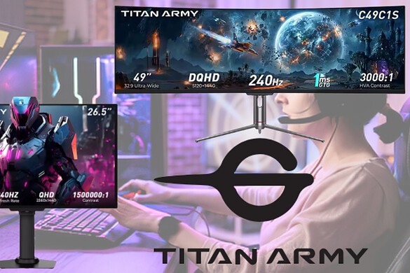 Titan Army G2785S e C49C1S in offerta: sconti esclusivi sui monitor gaming