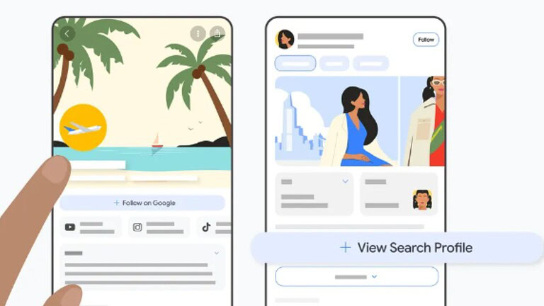 Google lancia i profili di ricerca: spazio dedicato a editori e creator