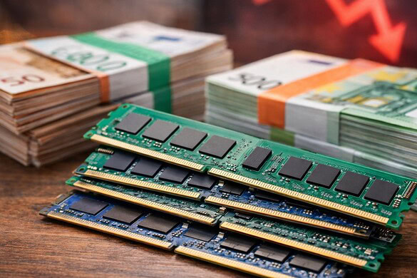 Crisi RAM, i laptop economici tornano a soli 8GB di memoria
