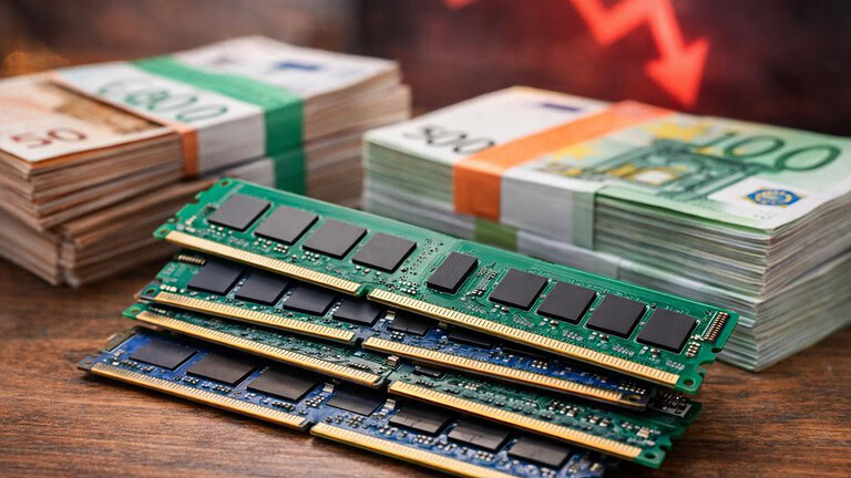 Crisi RAM, i laptop economici tornano a soli 8GB di memoria
