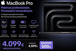 MacBook Pro M5 Max crolla di 500€ su Amazon: l’offerta sul top Apple