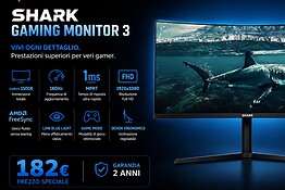 Monitor gaming ultrawide 34″ a meno di 190€: l’offerta Amazon da non perdere
