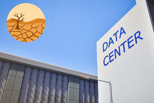 Data center AI USA: due terzi nascono in zone già colpite dalla siccità