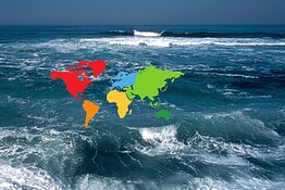 Oceano Pacifico: ci stanno tutti i continenti al suo interno?