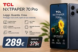 TCL NXTPAPER 70 Pro 5G in sconto del 25% su Amazon: il display è la chiave