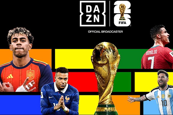 DAZN Mondiali 2026, le offerte ufficiali: 104 partite, tre show e Pass a 24,99 euro