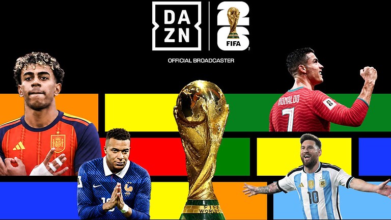 DAZN Mondiali 2026, le offerte ufficiali: 104 partite, tre show e Pass a 24,99 euro