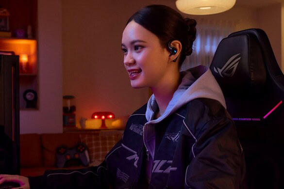 ASUS ROG Cetra Open Wireless ufficiali: auricolari open-ear a 209,90 euro