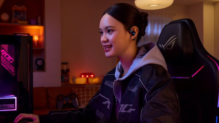 ASUS ROG Cetra Open Wireless ufficiali: auricolari open-ear a 209,90 euro