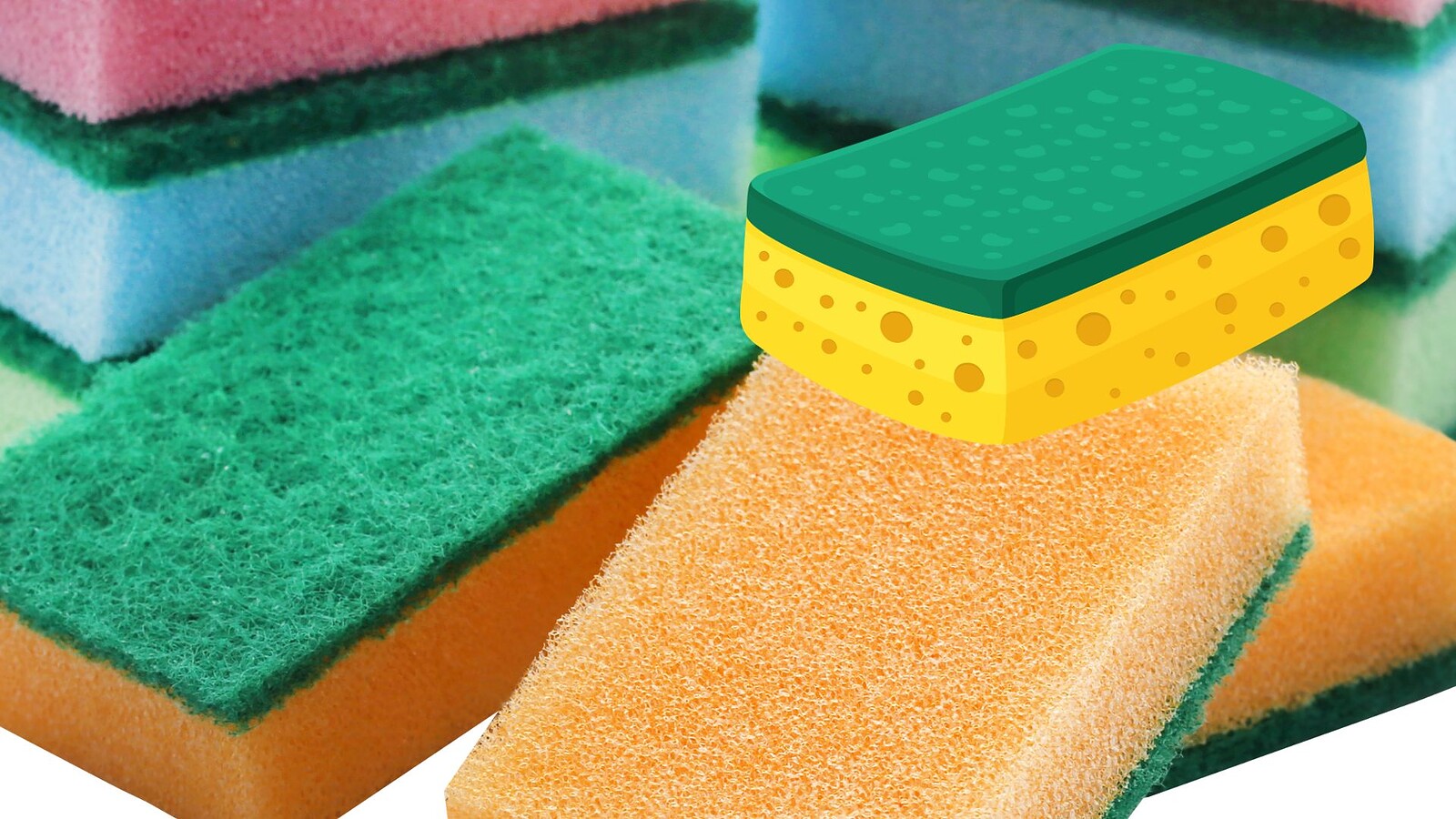 Spugne da cucina e microplastiche: ecco quante ne rilasciano davvero