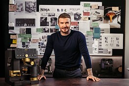 Ninja lancia la macchina da caffè firmata David Beckham