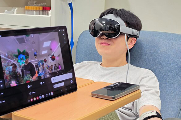 Samsung Galaxy XR debutta nella donazione sangue con XR