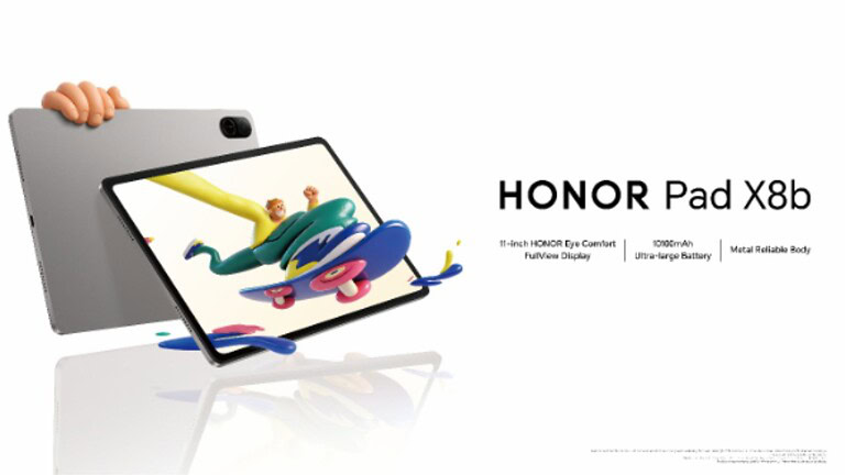 HONOR Pad X8b: 10.100mAh, scocca in metallo e display Eye Comfort a 229,90€