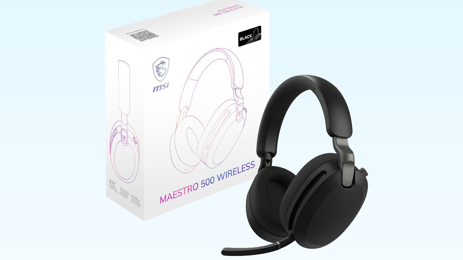 MSI lancia MAESTRO 500 WIRELESS: cuffie da 90 ore