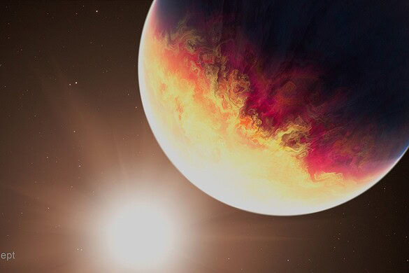 HD 80606 b, l’esopianeta che si surriscalda di 610 gradi osservato dal Webb