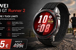 HUAWEI Watch GT Runner 2 al minimo storico su Amazon: ecco l’offerta