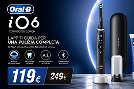 Oral-B iO 6N, il kit completo su Amazon al prezzo più basso di sempre