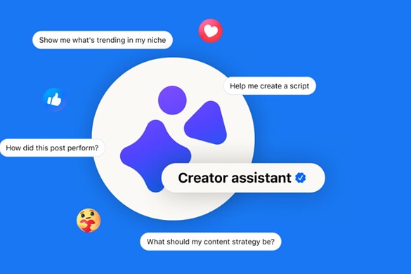 Facebook lancia l’assistente AI per i creator: addio a ChatGPT?