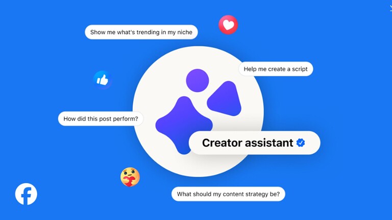 Facebook lancia l'assistente AI per i creator: addio a ChatGPT?