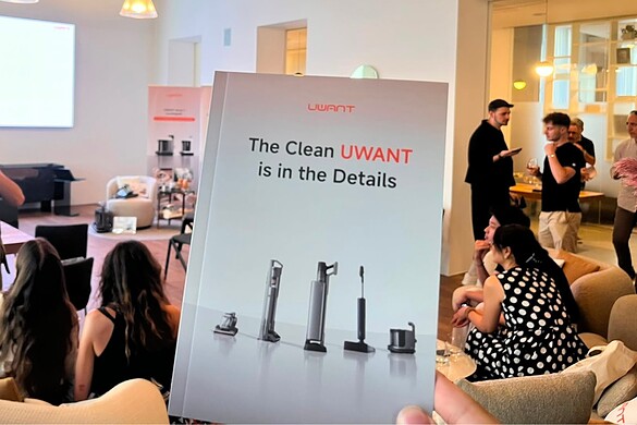 UWANT V800, aspirapolvere senza rullo, e altri prodotti arrivano in Italia