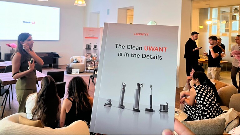 UWANT V800, aspirapolvere senza rullo, e altri prodotti arrivano in Italia