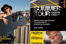 realme Summer Tour 2026: cinque tappe in Italia per scoprire realme 16 Pro Series e C100 5G