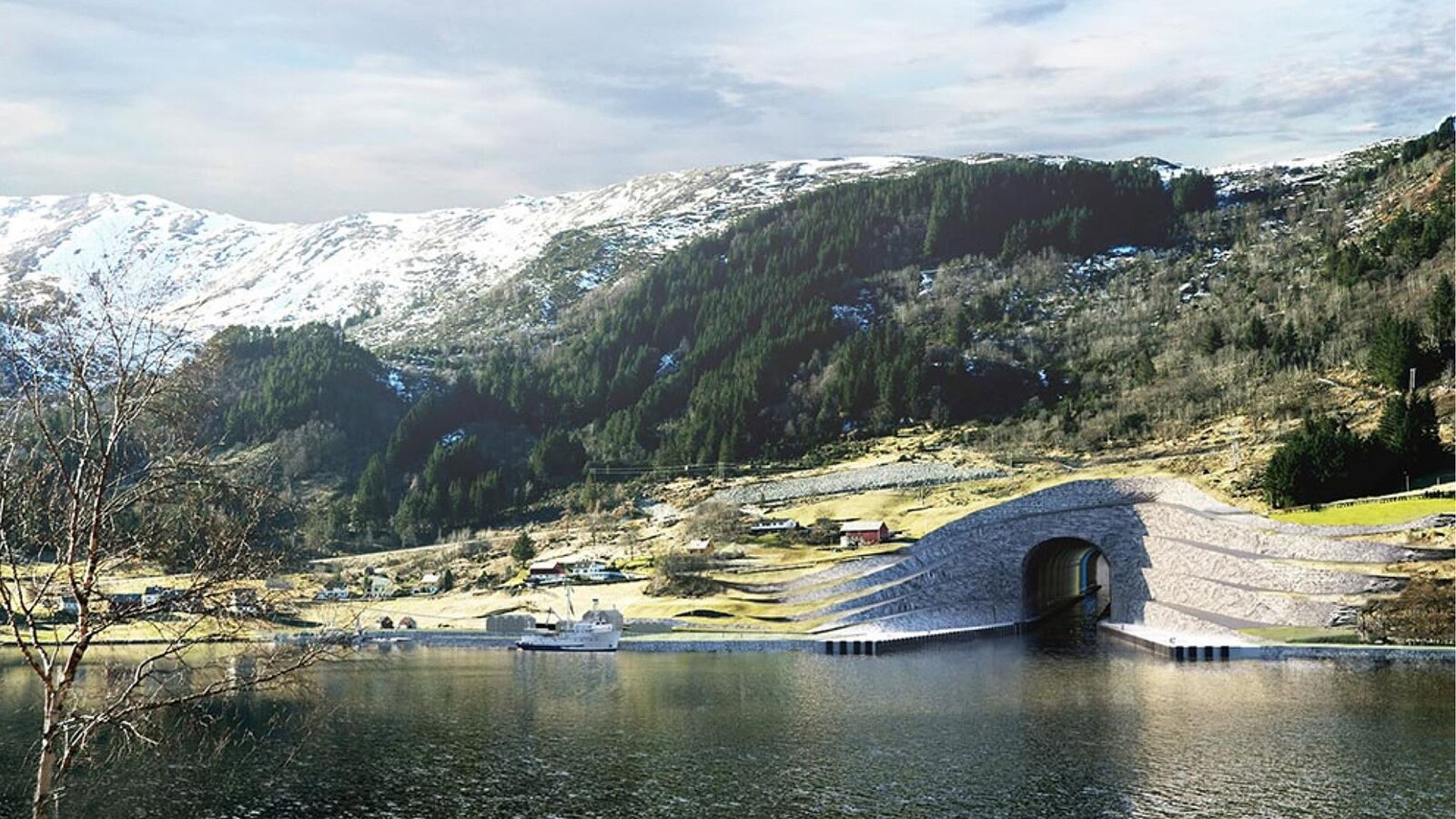 Stad Ship Tunnel: la Norvegia scava la montagna per far passare le navi
