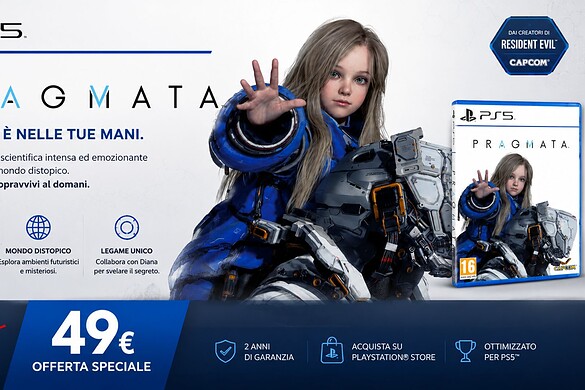 Pragmata in offerta su Amazon: prezzo in calo e spedizione immediata