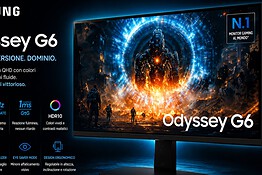 Samsung Odyssey G6 in offerta a 282€ su Amazon: QHD a 350Hz al 43% in meno