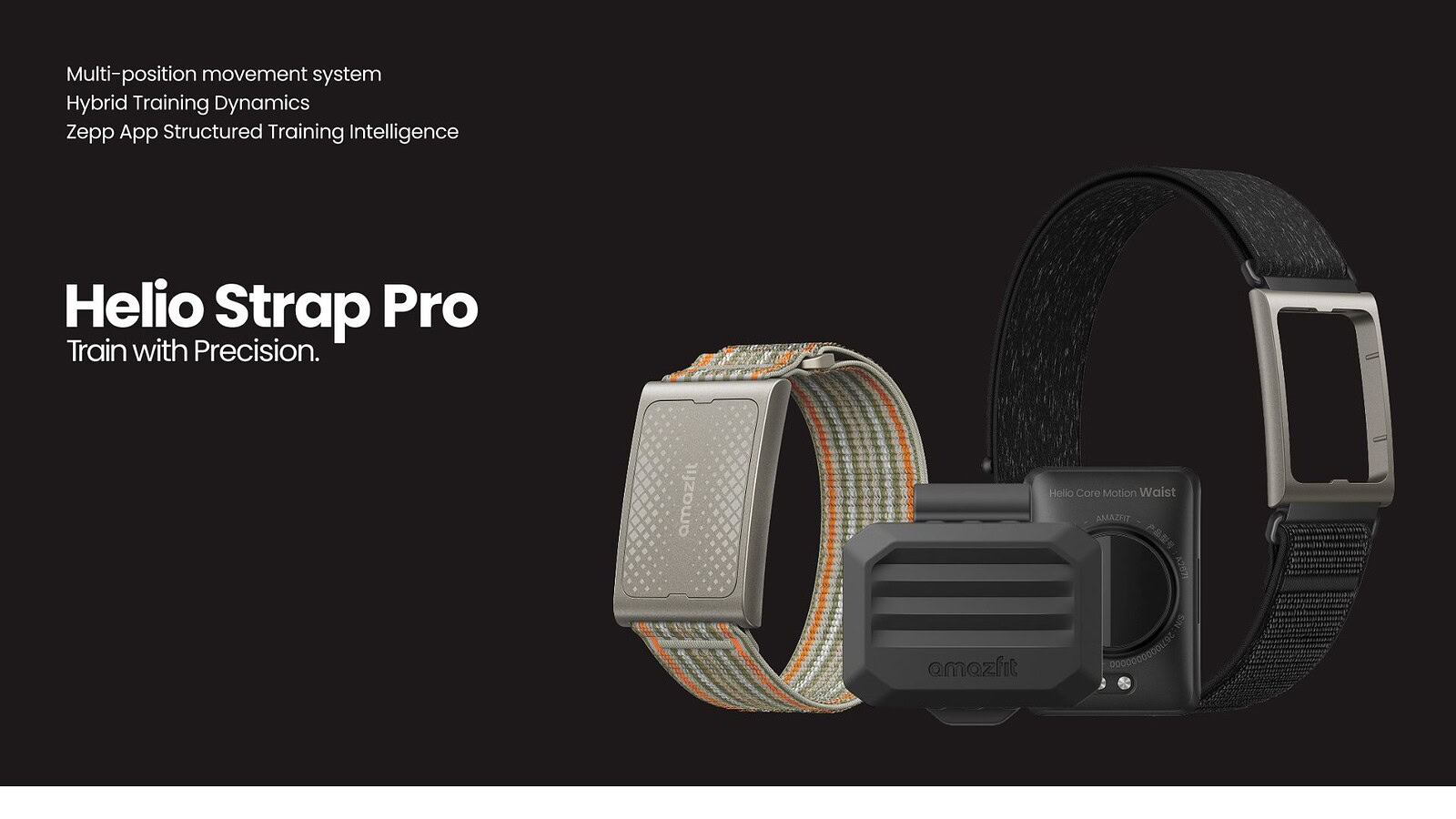 Amazfit lancia Helio Strap Pro per HYROX e sport ibridi