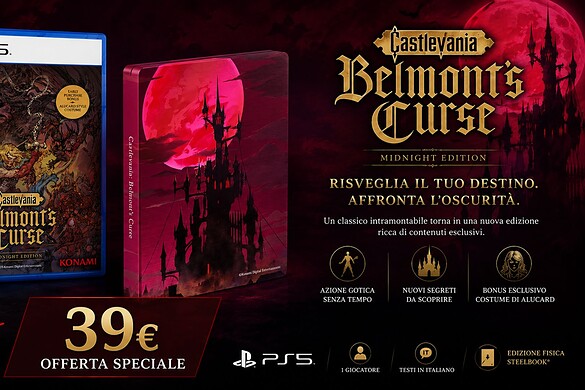 Castlevania: Belmont’s Curse, la Midnight Edition è già prenotabile su Amazon