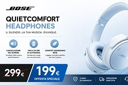 Bose QuietComfort Headphones in offerta su Amazon: sconto del 33%